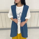 ZIPフリルベスト | non-hedge  | 詳細画像15 