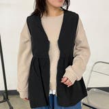 ZIPフリルベスト | non-hedge  | 詳細画像20 