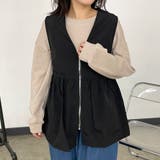 ZIPフリルベスト | non-hedge  | 詳細画像22 