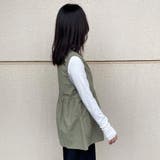 ZIPフリルベスト | non-hedge  | 詳細画像4 