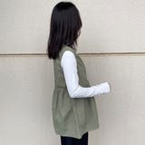 ZIPフリルベスト | non-hedge  | 詳細画像5 