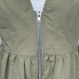 ZIPフリルベスト | non-hedge  | 詳細画像8 