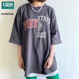 チャコール | ドッキングロゴチュニック レディース ファッション | non-hedge