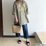 ドッキングロゴチュニック レディース ファッション | non-hedge  | 詳細画像2