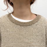 ネップワッフルプルオーバー | non-hedge  | 詳細画像10