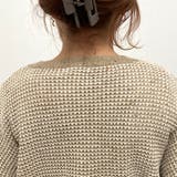 ネップワッフルプルオーバー | non-hedge  | 詳細画像11