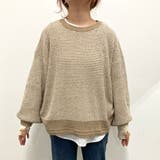 ネップワッフルプルオーバー | non-hedge  | 詳細画像7