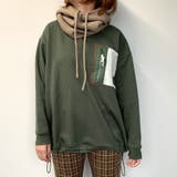 ダークカーキ | 【SOTOASOBI】裏起毛ポケット切替プルオーバー | non-hedge