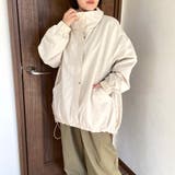 アイボリー | スタンドブルゾン | non-hedge 