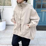 ベージュ | スタンドブルゾン | non-hedge 