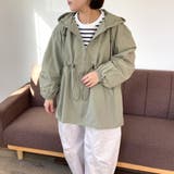 ドロストフードブルゾン | non-hedge  | 詳細画像18 