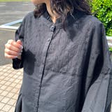 フリル刺繍チュニック | non-hedge | 詳細画像11