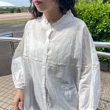 フリル刺繍チュニック | non-hedge | 詳細画像2