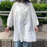 フリル刺繍チュニック | non-hedge | 詳細画像3