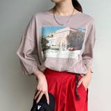 グレ-ベージュ | 前後2WAY転写チュニック | non-hedge