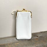 オフホワイト | がま口スマホショルダーバッグ | non-hedge