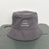 ロゴ刺繍バケットハット | non-hedge | 詳細画像10