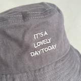 ロゴ刺繍バケットハット | non-hedge | 詳細画像16