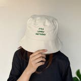 ロゴ刺繍バケットハット | non-hedge | 詳細画像3