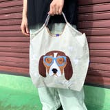 ドッグ刺繍コードハンドルトートバッグ | non-hedge | 詳細画像4