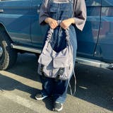撥水ドロストテープベルトショルダーバッグ | non-hedge | 詳細画像4