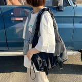 撥水ドロストテープベルトショルダーバッグ | non-hedge | 詳細画像5