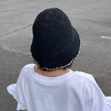 雑材スカラップバケットハット | non-hedge | 詳細画像8