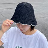 雑材スカラップバケットハット | non-hedge | 詳細画像5