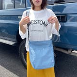 サックスブルー | 撥水ショルダーバッグ | non-hedge