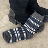 グレー | マルチボーダーソックス | non-hedge