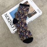 ブラック | 柄ソックス | non-hedge 