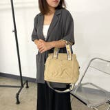 ロゴショルダーキャンバストートバッグ | non-hedge | 詳細画像10