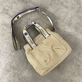 ベージュ | ロゴショルダーキャンバストートバッグ | non-hedge