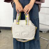 ロゴショルダーキャンバストートバッグ | non-hedge | 詳細画像3