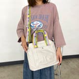 ロゴショルダーキャンバストートバッグ | non-hedge | 詳細画像4