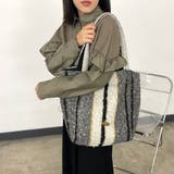 柄アソートボアトートバッグ | non-hedge | 詳細画像21
