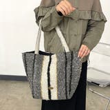 柄アソートボアトートバッグ | non-hedge | 詳細画像22