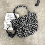 チャコールグレー | 柄アソートボアトートバッグ | non-hedge