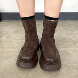 フェイクスウェードショートブーツ | non-hedge  | 詳細画像32 