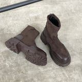 ブラウン | フェイクスウェードショートブーツ | non-hedge 