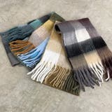 ブロックチェックマフラー | non-hedge  | 詳細画像11 