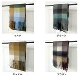 ブロックチェックマフラー | non-hedge  | 詳細画像16 