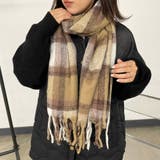 チェックマフラー | non-hedge  | 詳細画像8 