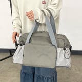 撥水配色トラベルトートバッグ | non-hedge  | 詳細画像15 