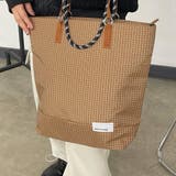 撥水チェック2WAYトートバッグ | non-hedge | 詳細画像10