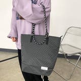 撥水チェック2WAYトートバッグ | non-hedge | 詳細画像12