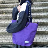 撥水チェック2WAYトートバッグ | non-hedge | 詳細画像1