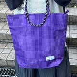 撥水チェック2WAYトートバッグ | non-hedge | 詳細画像4