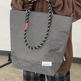 撥水チェック2WAYトートバッグ | non-hedge | 詳細画像7