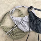 撥水ドロストチェックショルダーバッグ | non-hedge | 詳細画像1